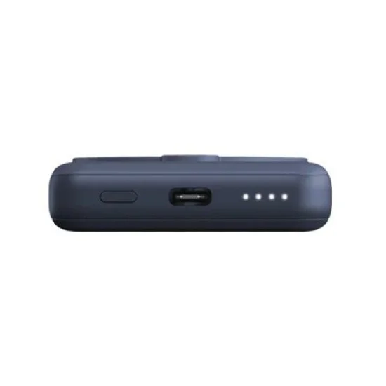 ENERGEA MAGPAC MINI 10000MAH ULTRA SLIM MAGSAFE COMPATIBLE POWER BANK WITH BUILT-IN VIDEO STAND - BLUE